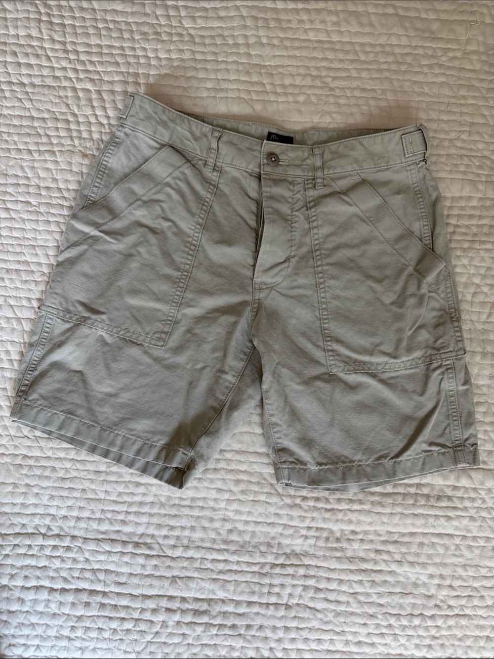 J Crew Men's Casual Utility Shorts - Khaki Shorts - Sie 29